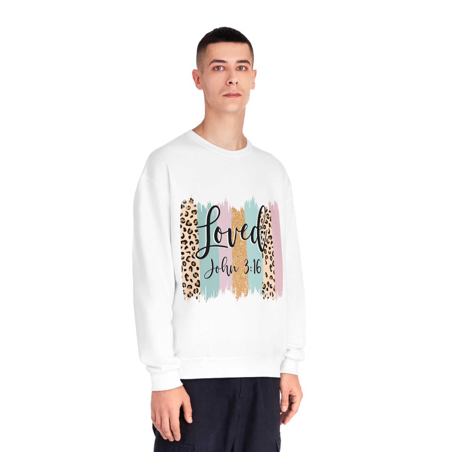 Loved John 3:16 Crewneck Sweatshirt