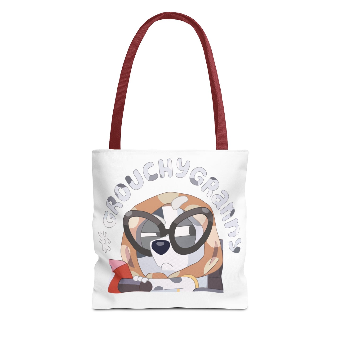 #GROUCHY GRANNY Tote Bag (AOP)