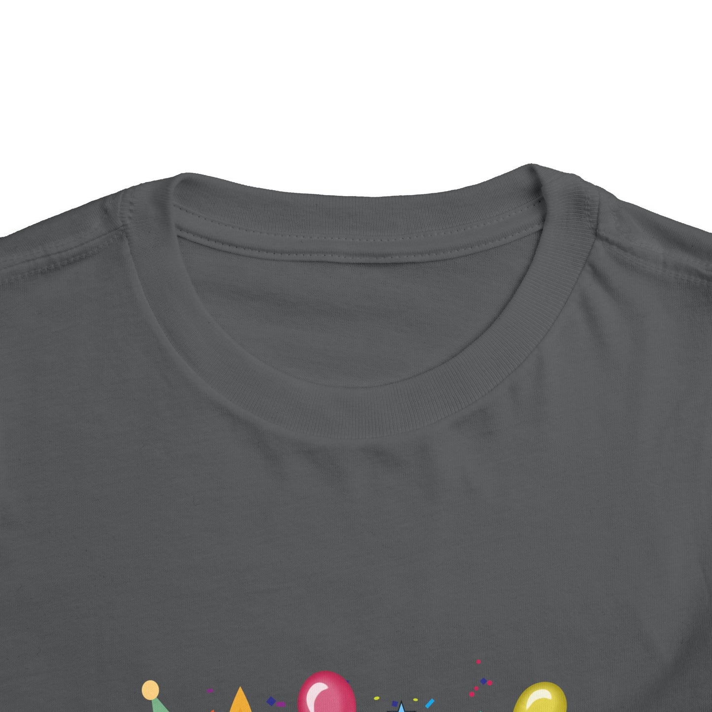 2nd Birthday Toddler Short Sleeve Tee