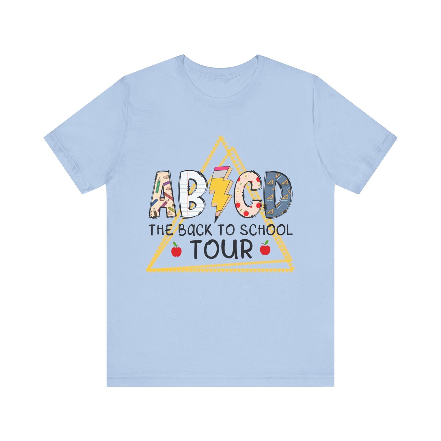 ABCD The Back to School Tour (front/back) Jersey Short Sleeve Tee