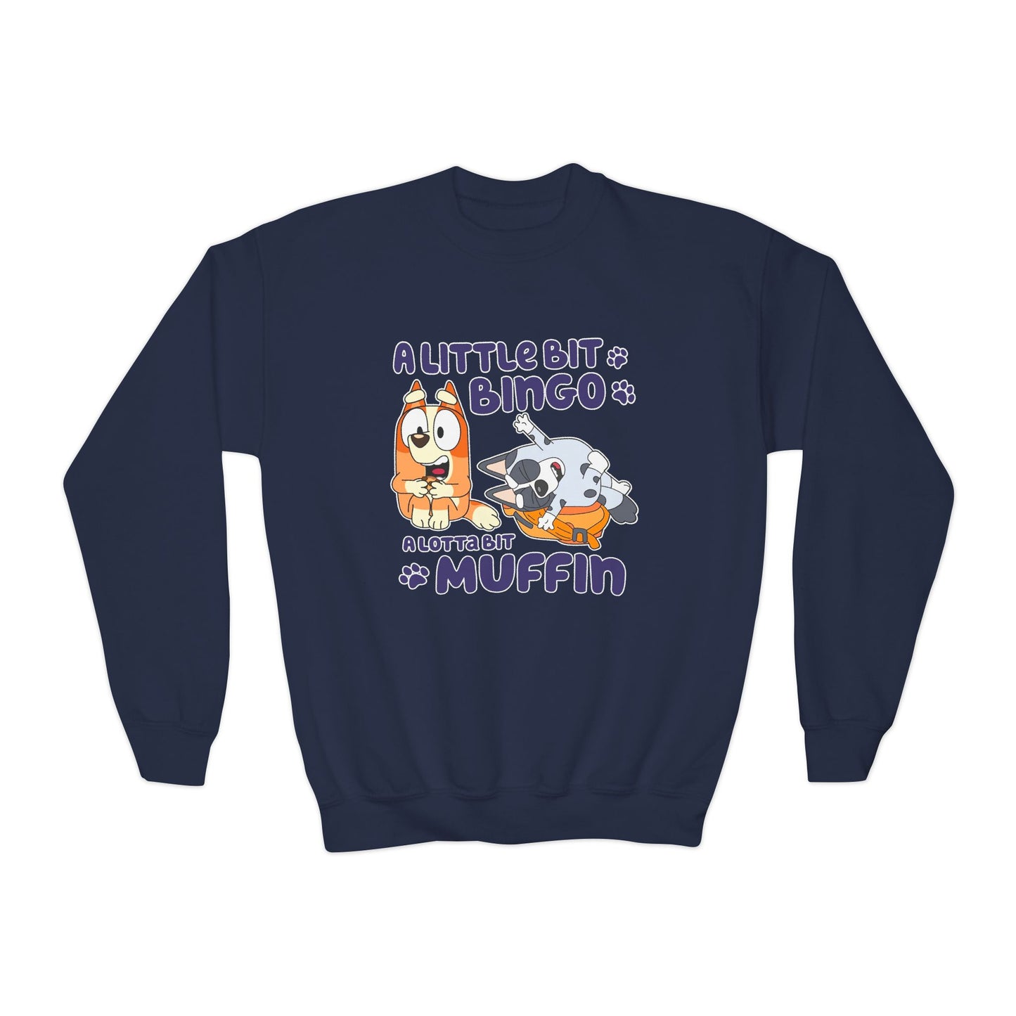 A Little Bit .... A Lot a Bit Youth Crewneck Sweatshirt