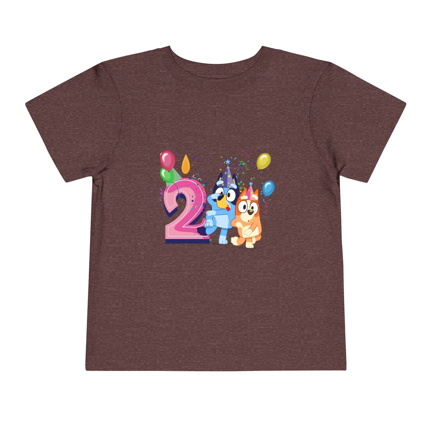 2nd Birthday Toddler Short Sleeve Tee