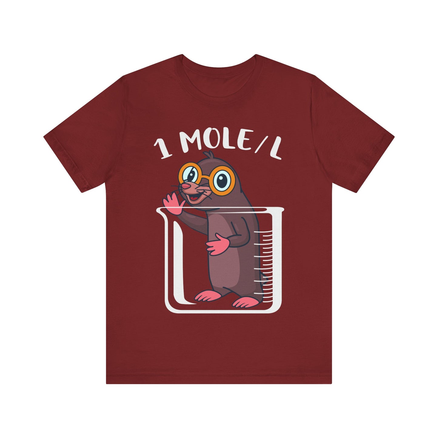 1 Mole/L Jersey Short Sleeve Tee