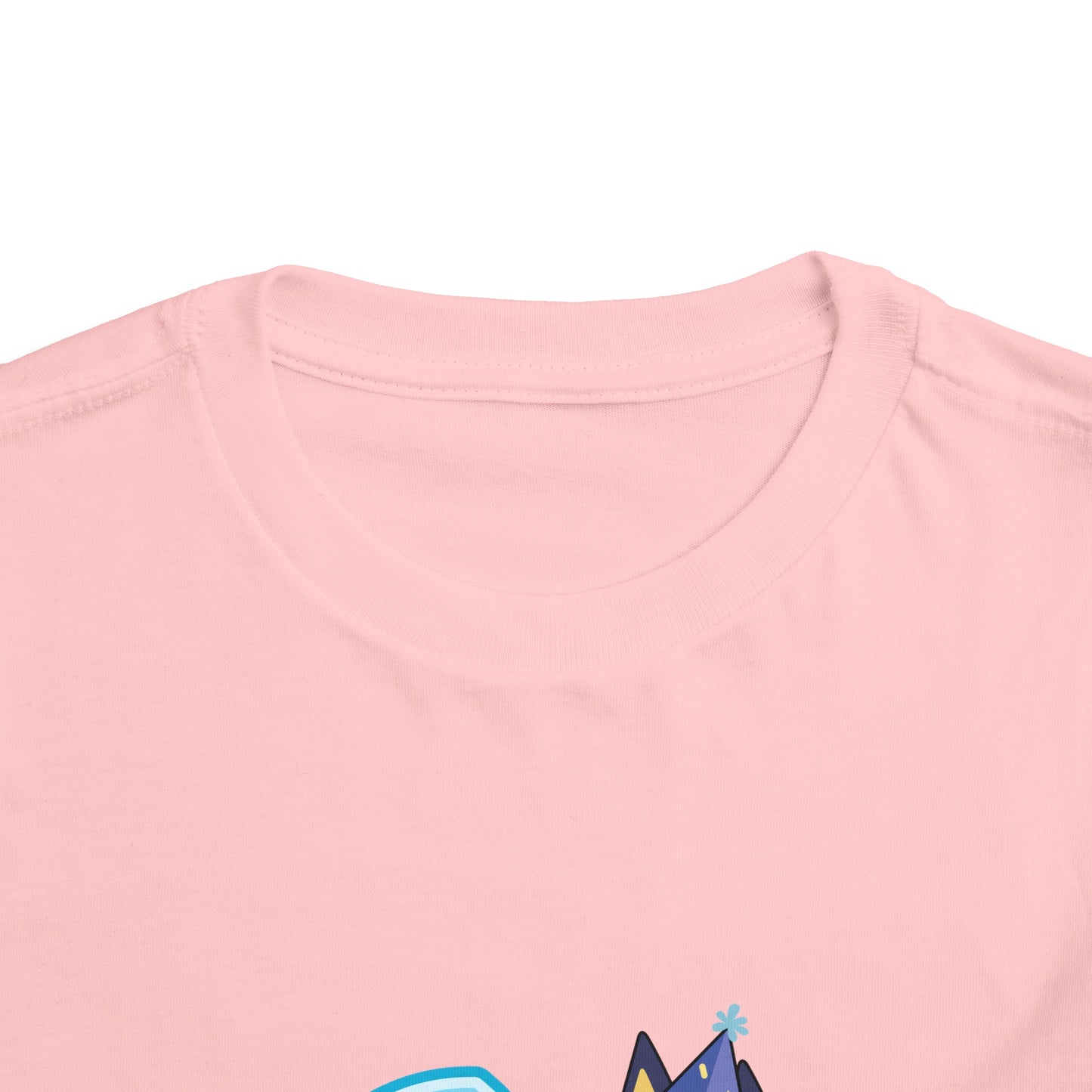 #6 Birthday Toddler Short Sleeve Tee