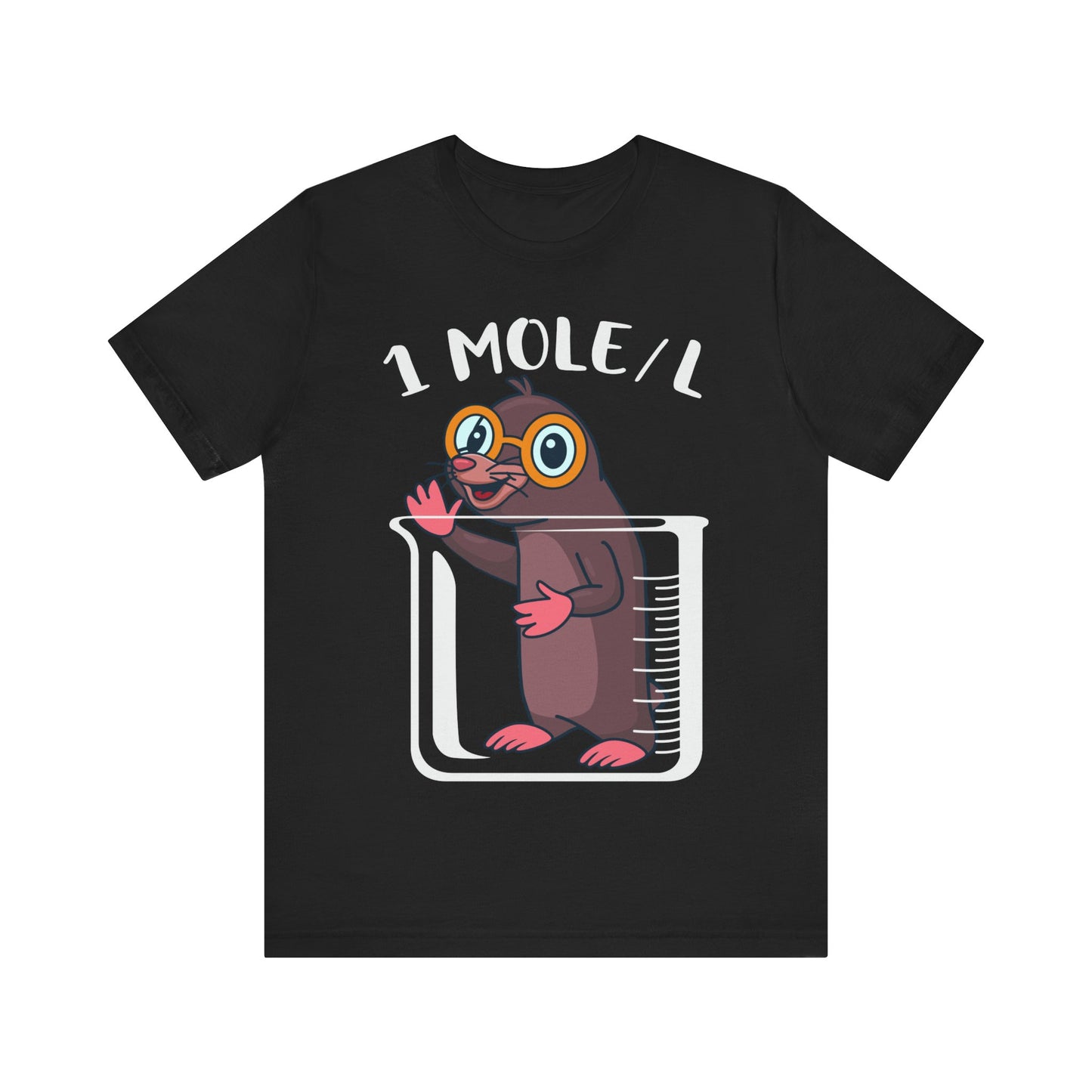 1 Mole/L Jersey Short Sleeve Tee