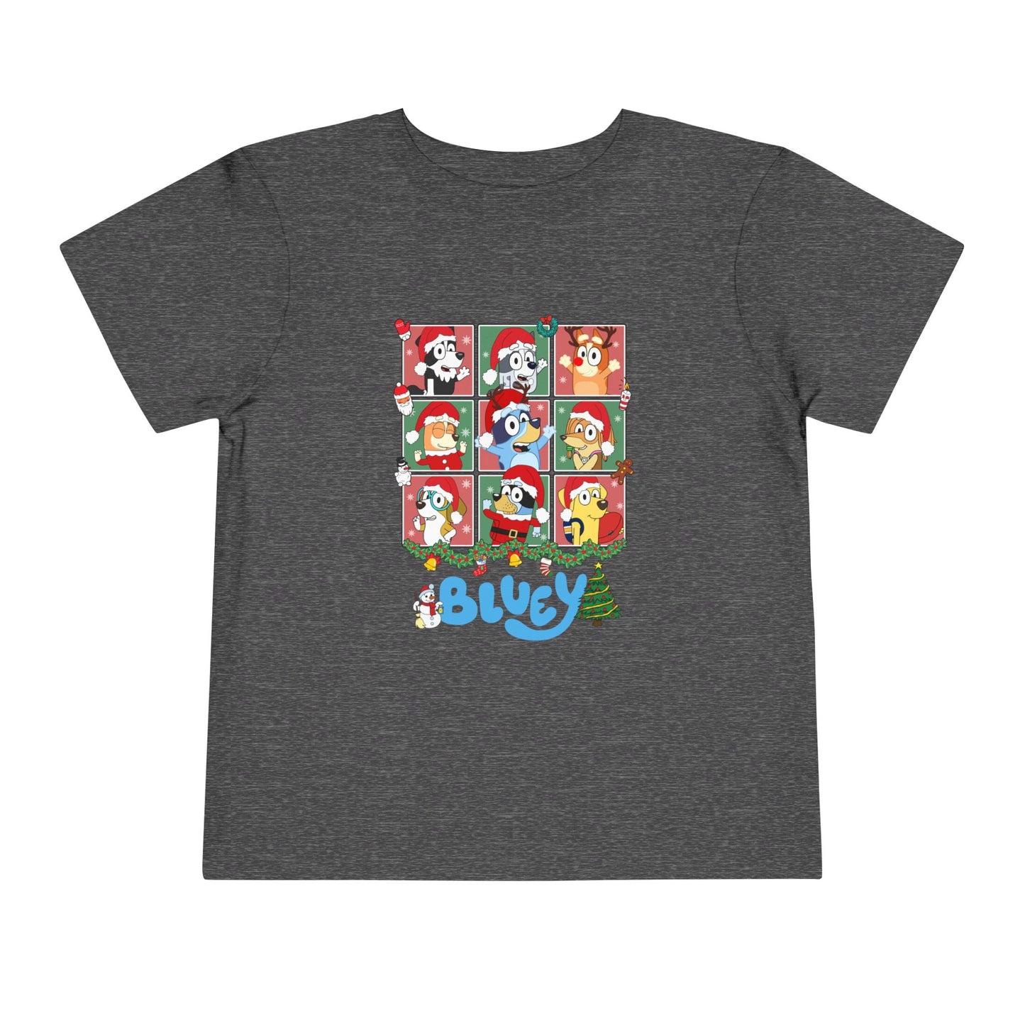 Christmas Polaroids Toddler Short Sleeve Tee
