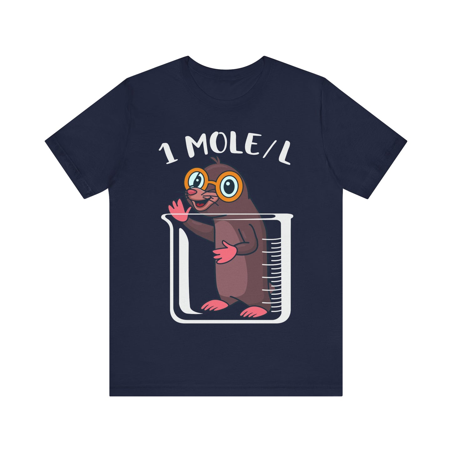 1 Mole/L Jersey Short Sleeve Tee