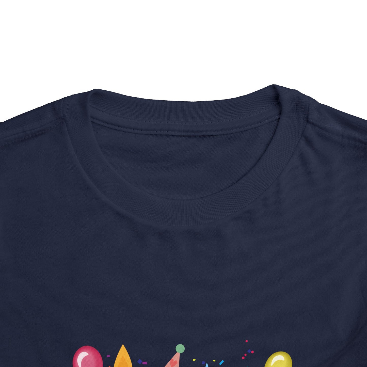 3rd Birthday Toddler Short Sleeve Tee