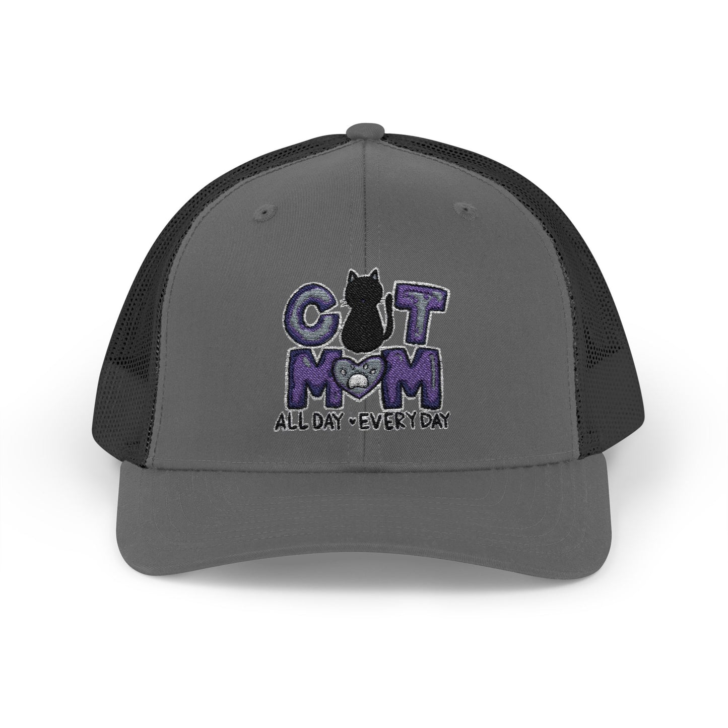 Cat Mom Snapback Trucker Cap