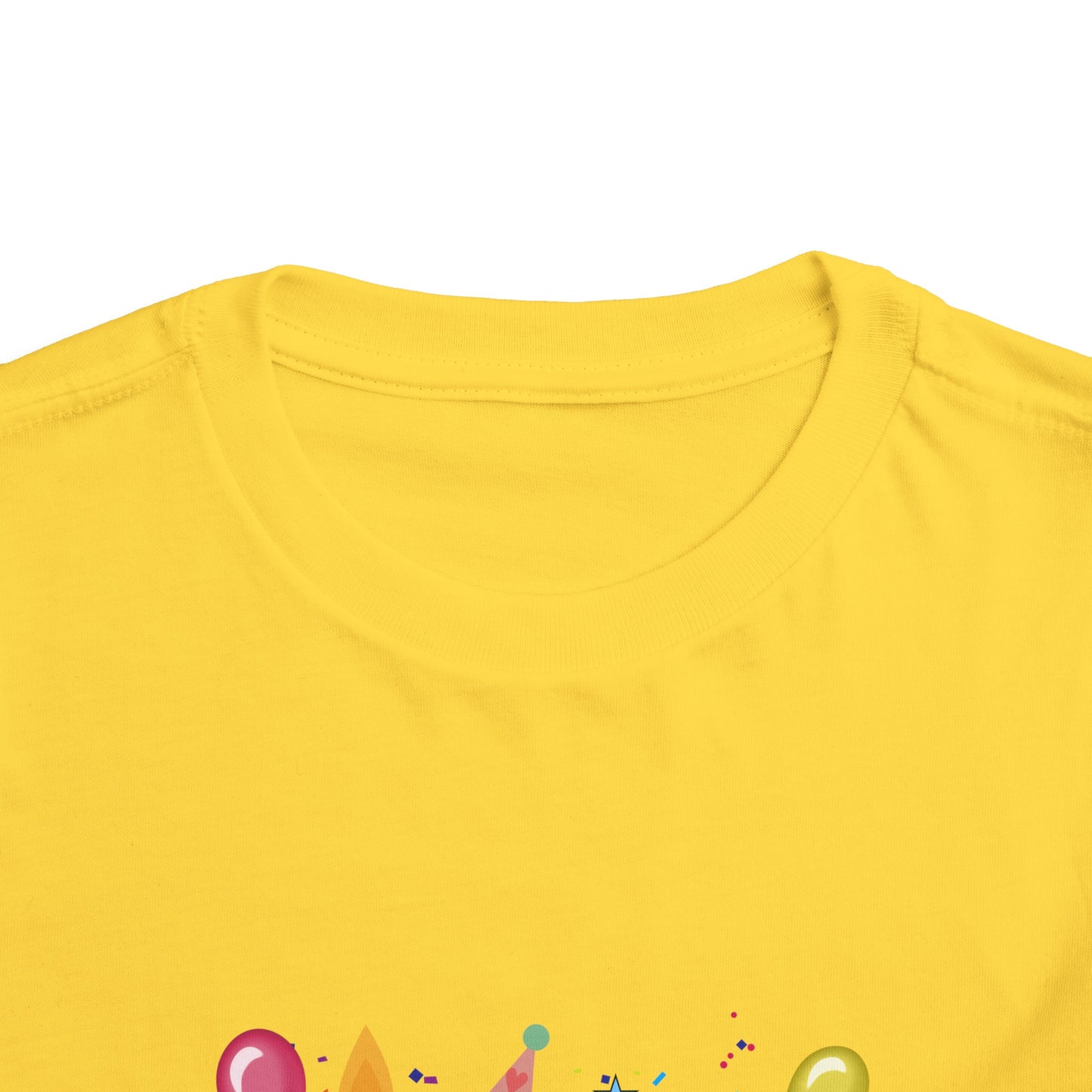 3rd Birthday Toddler Short Sleeve Tee