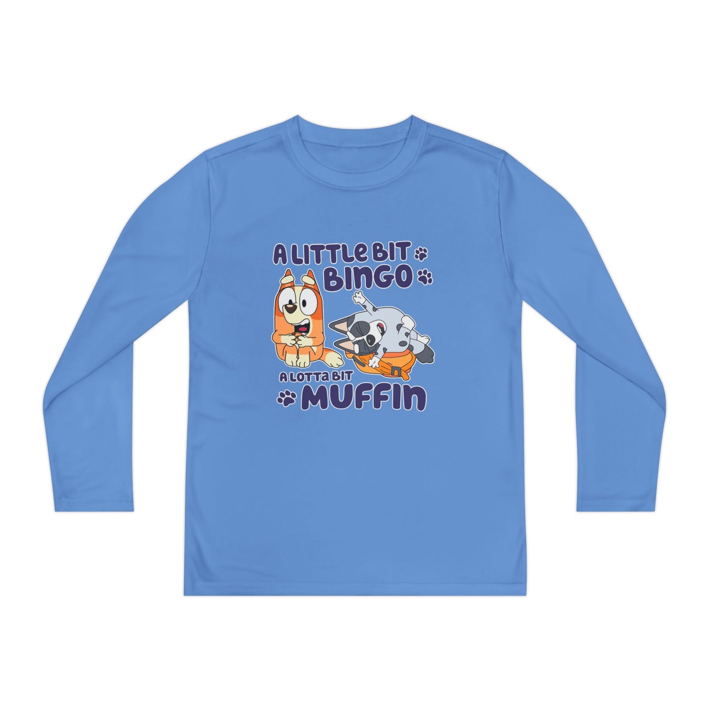 A Little Bit .. A Lot a bit Youth Long Sleeve Competitor Tee