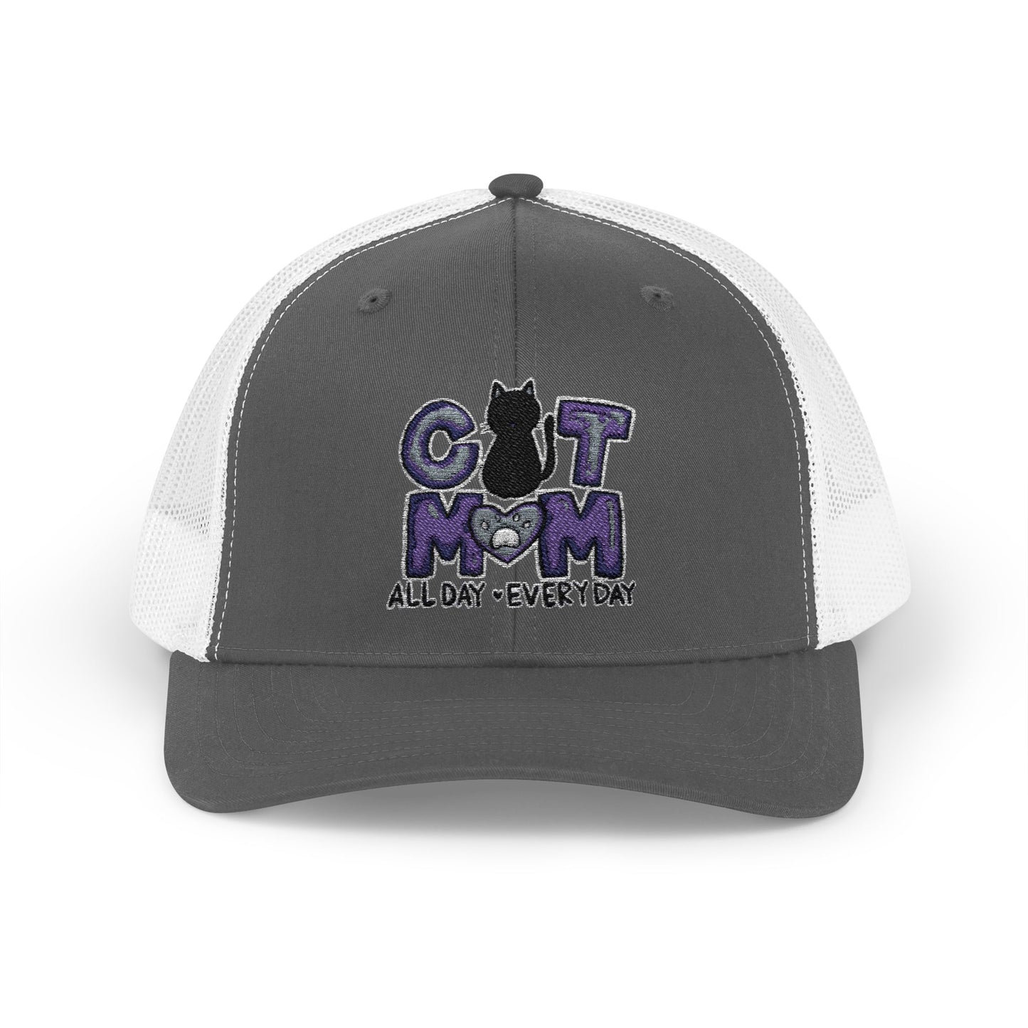 Cat Mom Snapback Trucker Cap