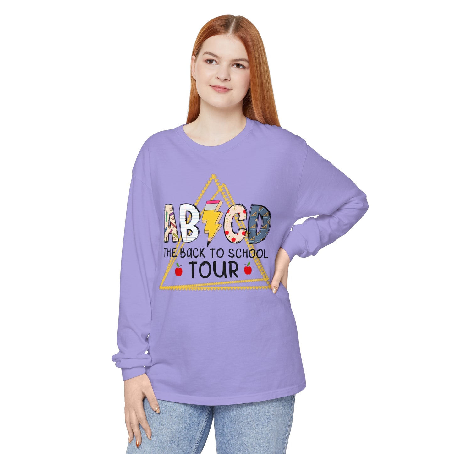 ABCD The Back to School Tour Long Sleeve T-Shirt
