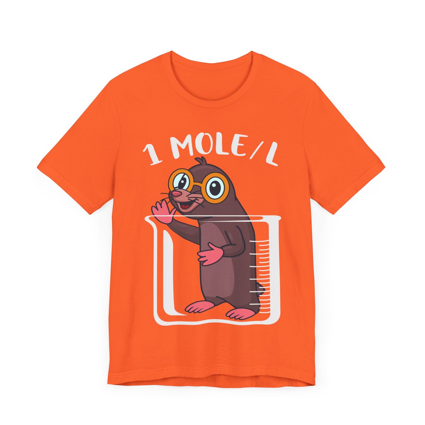1 Mole/L Jersey Short Sleeve Tee