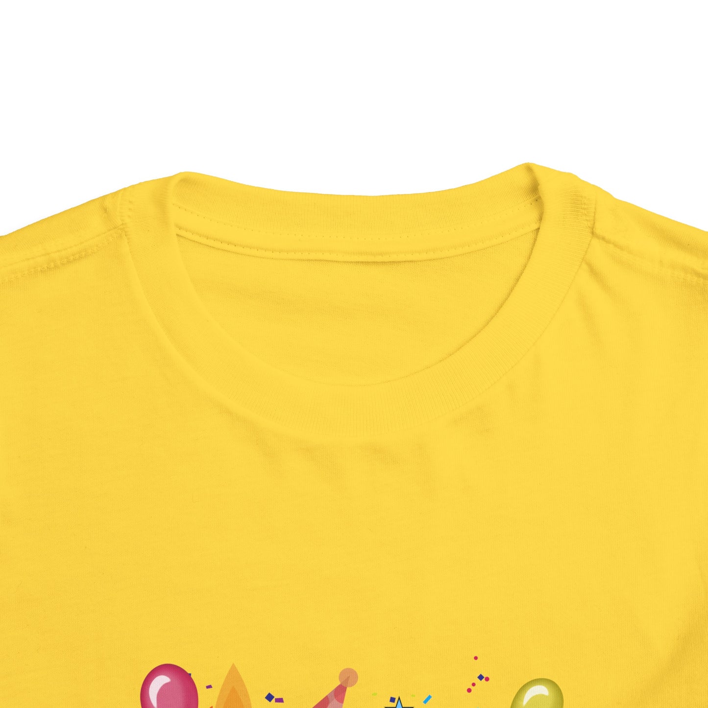 5th Birthday Toddler Short Sleeve Tee