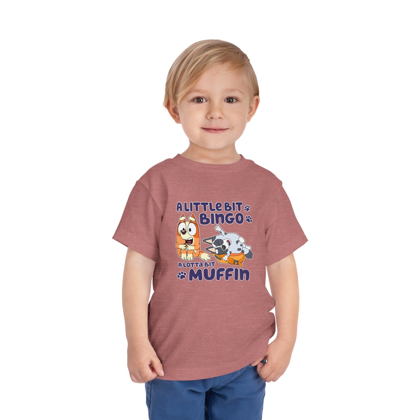 A Little Bit Bingo Toddler Short Sleeve Tee