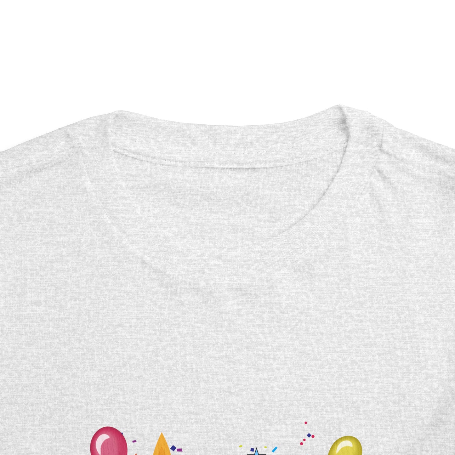 6th Birthday Toddler Short Sleeve Tee