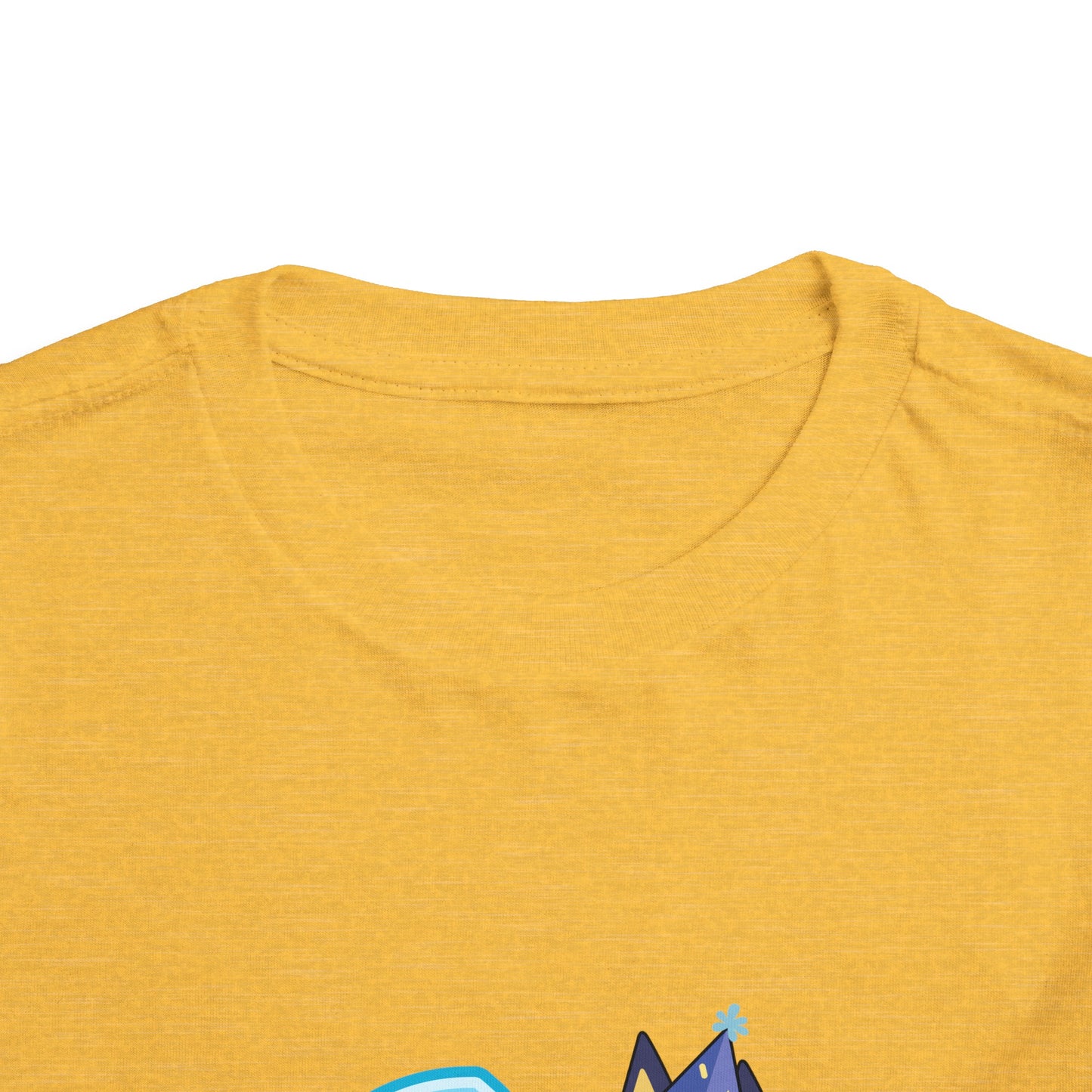 #6 Birthday Toddler Short Sleeve Tee