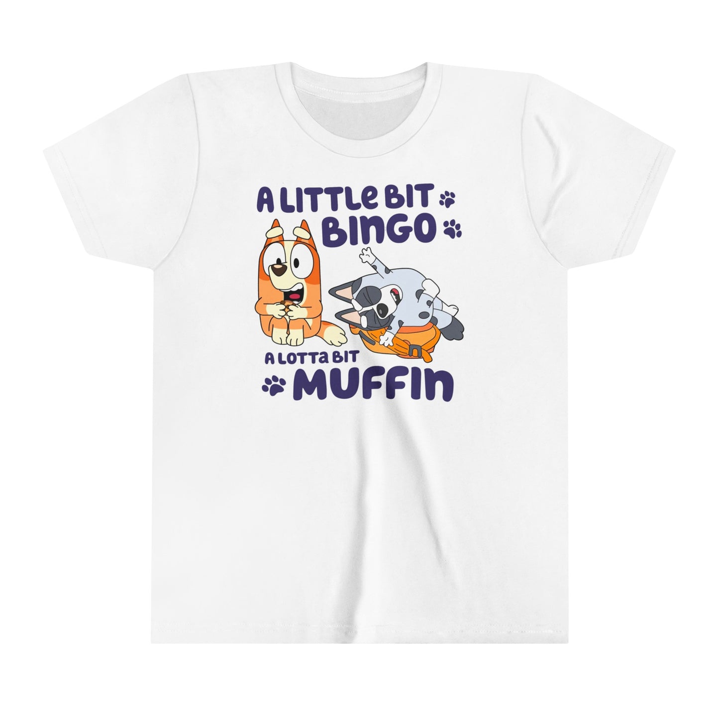 A Little Bit Bingo Youth Short Sleeve Tee