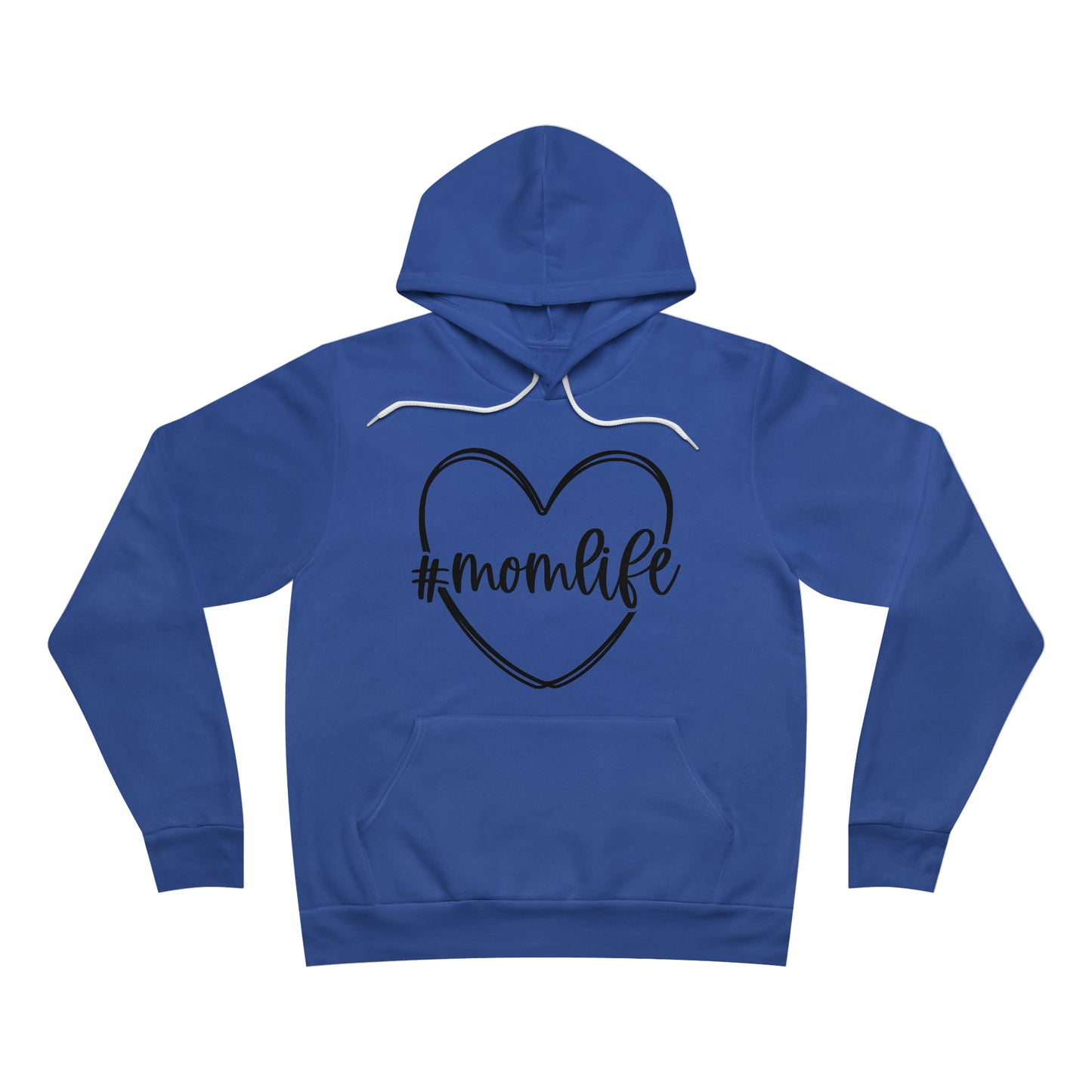 #Momlife Fleece Pullover Hoodie