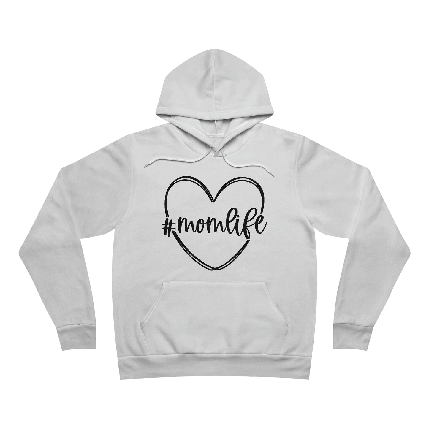 #Momlife Fleece Pullover Hoodie