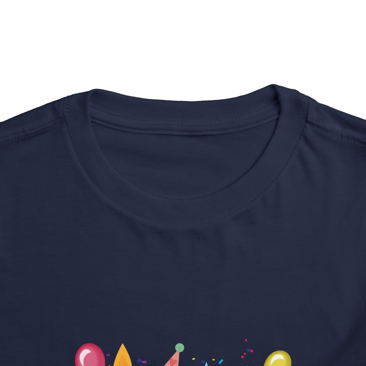 3rd Birthday Toddler Short Sleeve Tee
