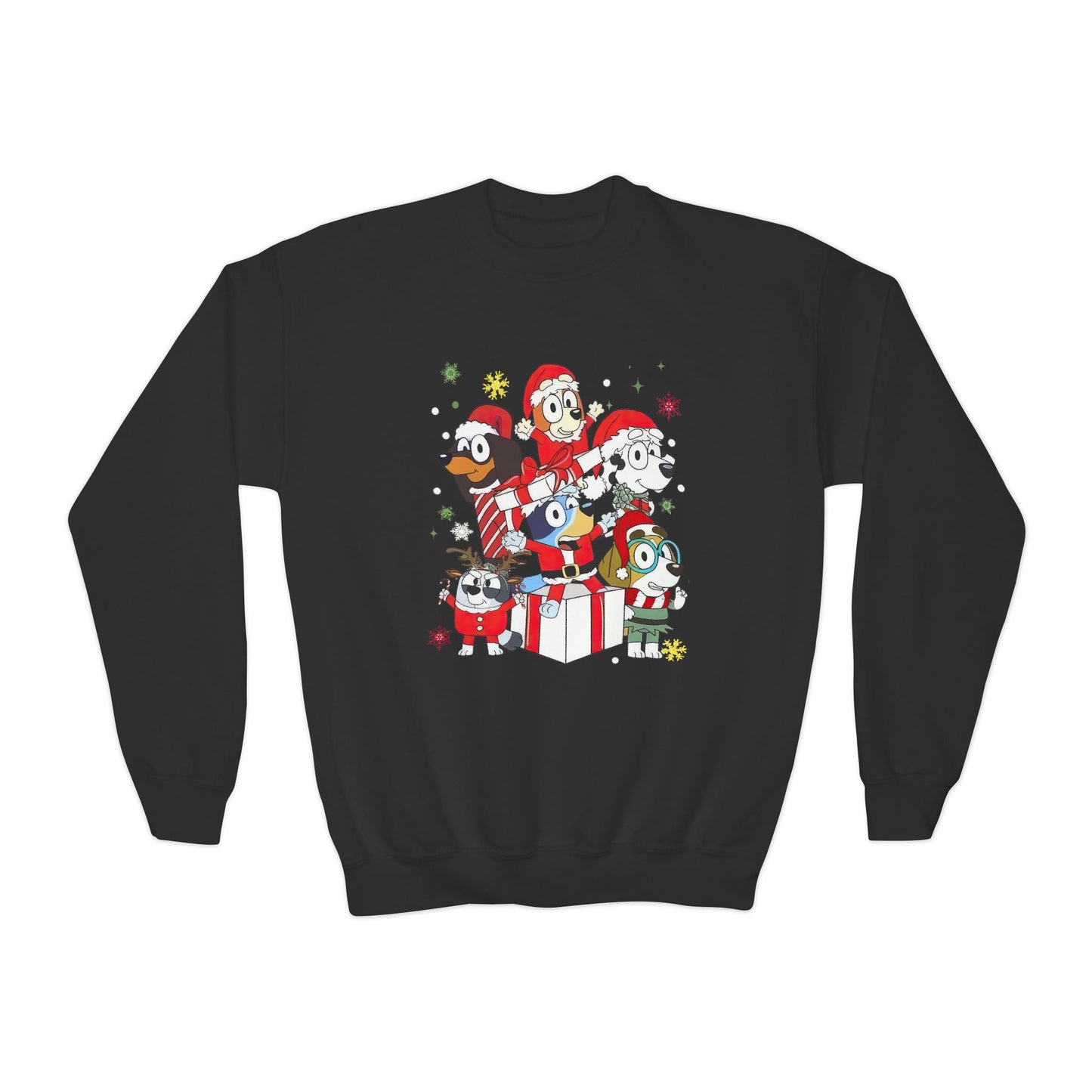 Christmas presents Youth Crewneck Sweatshirt