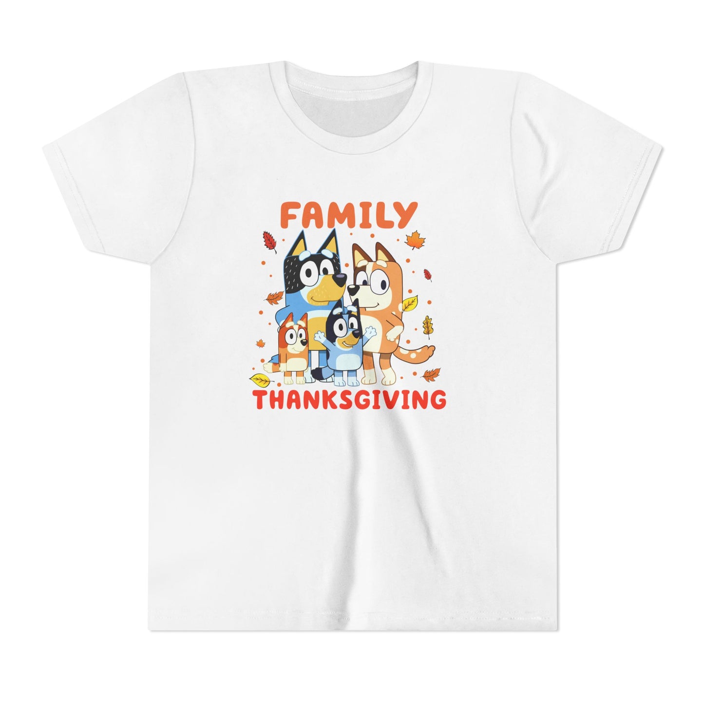 Family Thanksgiving Youth Short Sleeve Tee