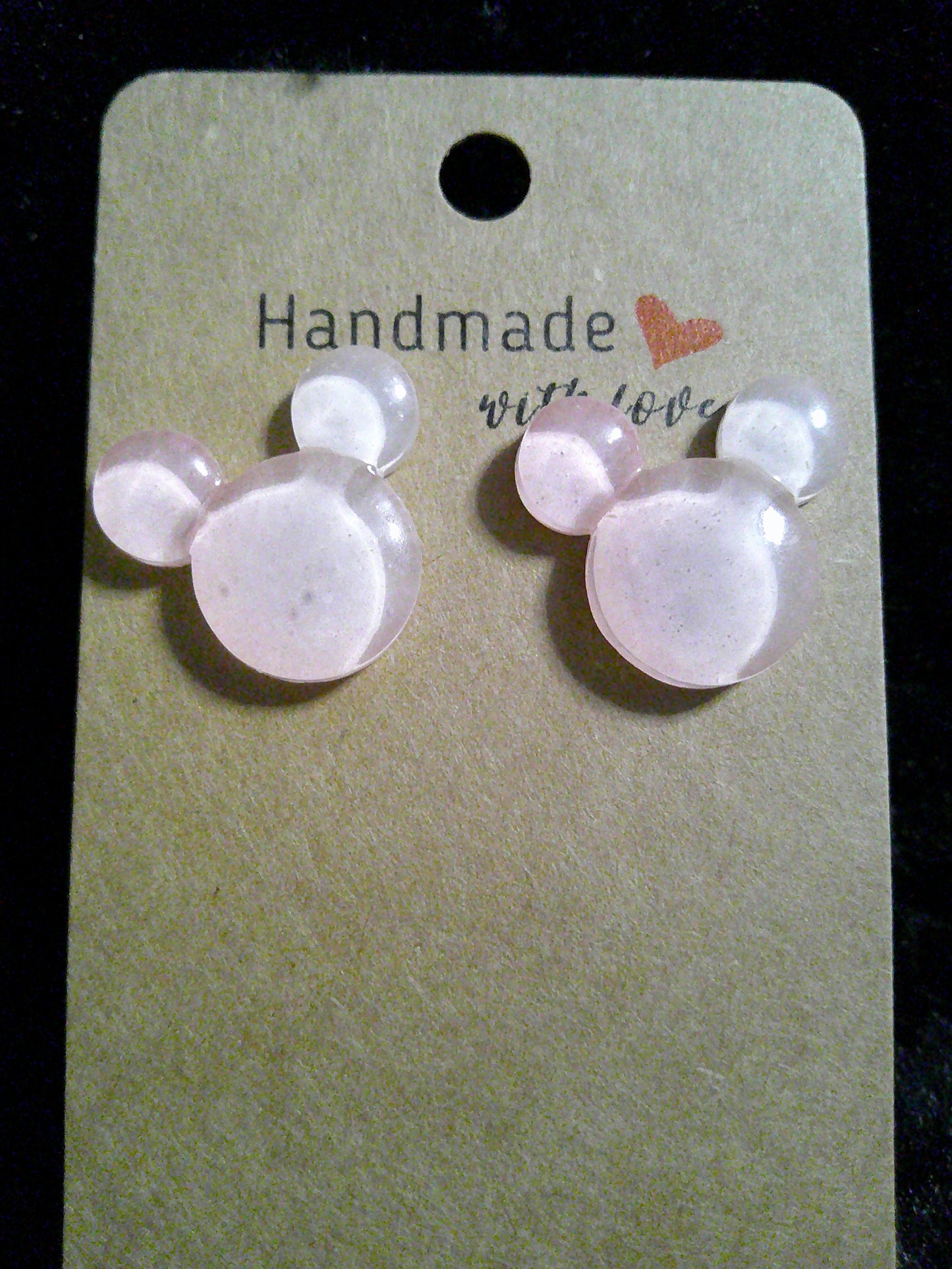 Light pink mouse ears