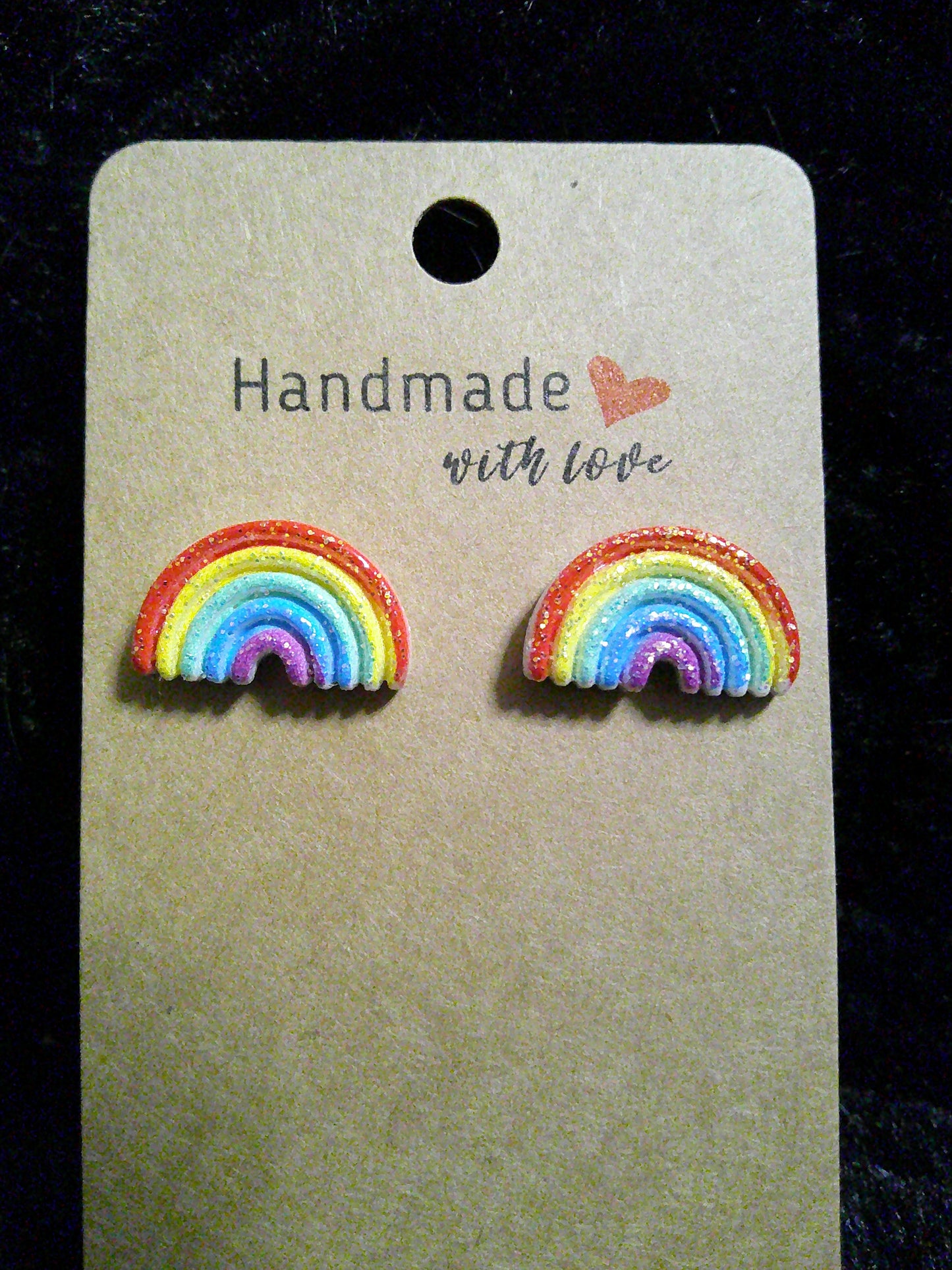 Glitter rainbow