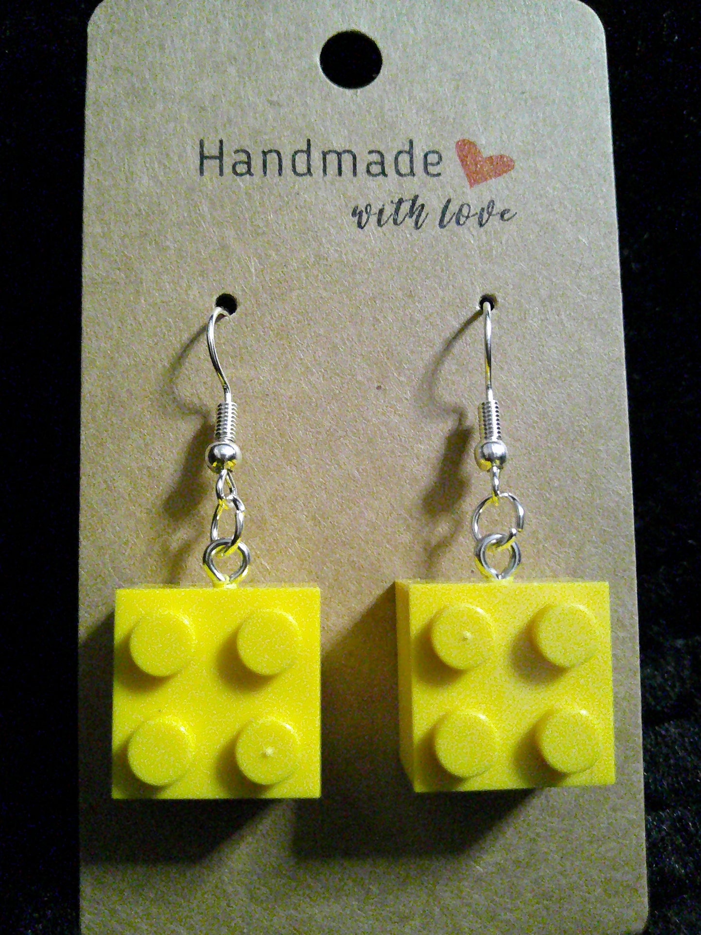 yellow LEGO block