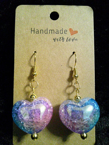 Blue/purple/pink gradient heart