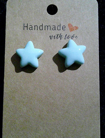 light turquoise star