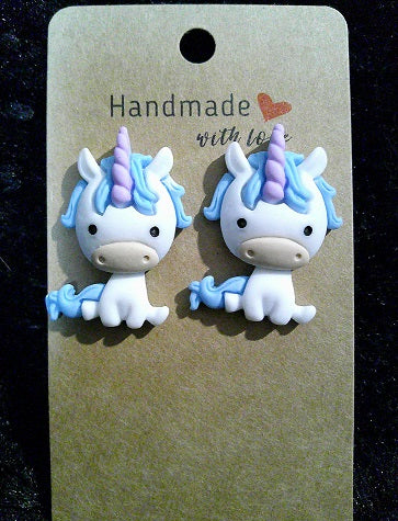 Blue unicorn