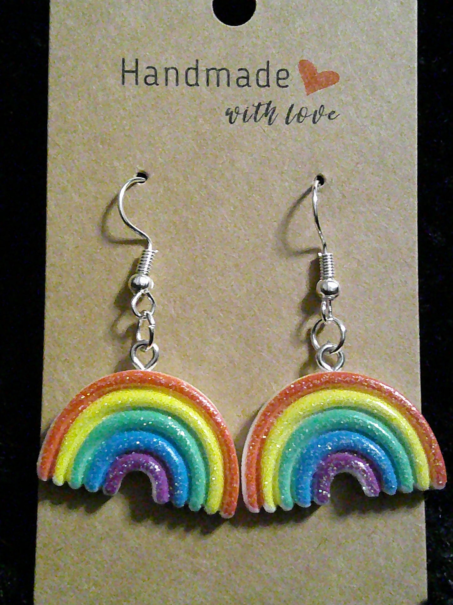 Glitter rainbow
