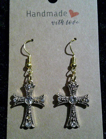 gold jeweled cross