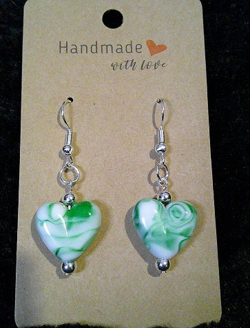 green swirl heart