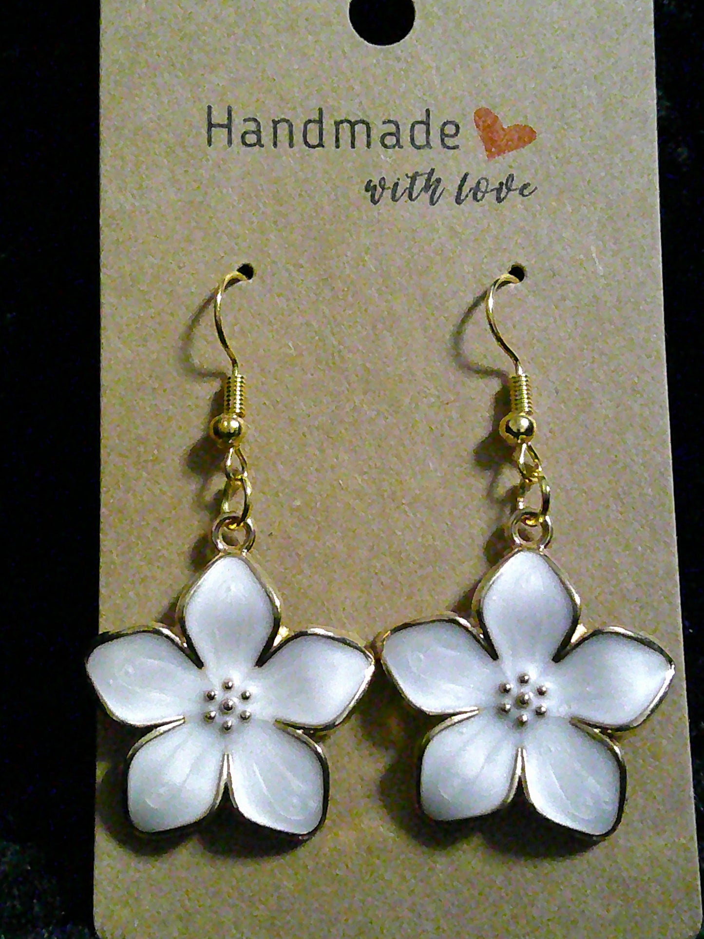 White cherry blossom
