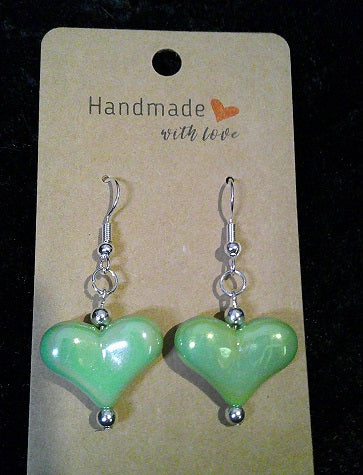 lime green heart