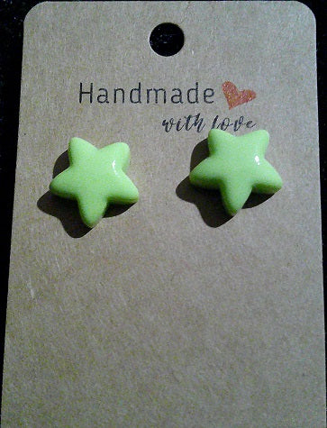 lime green star