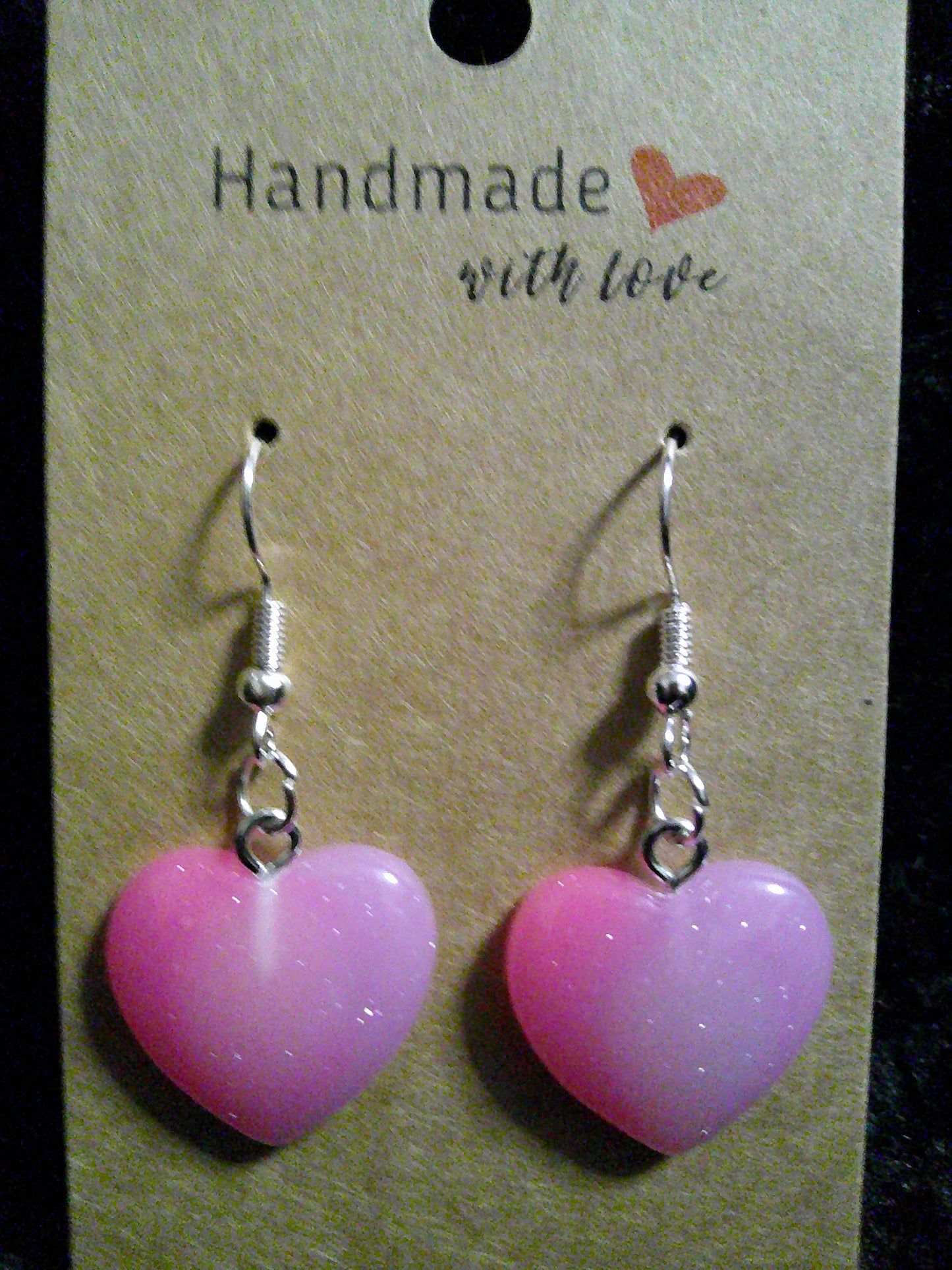 magenta/purple ombre heart