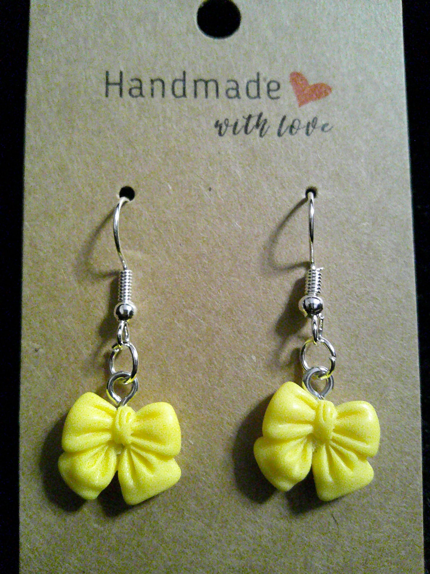 small yellow bow