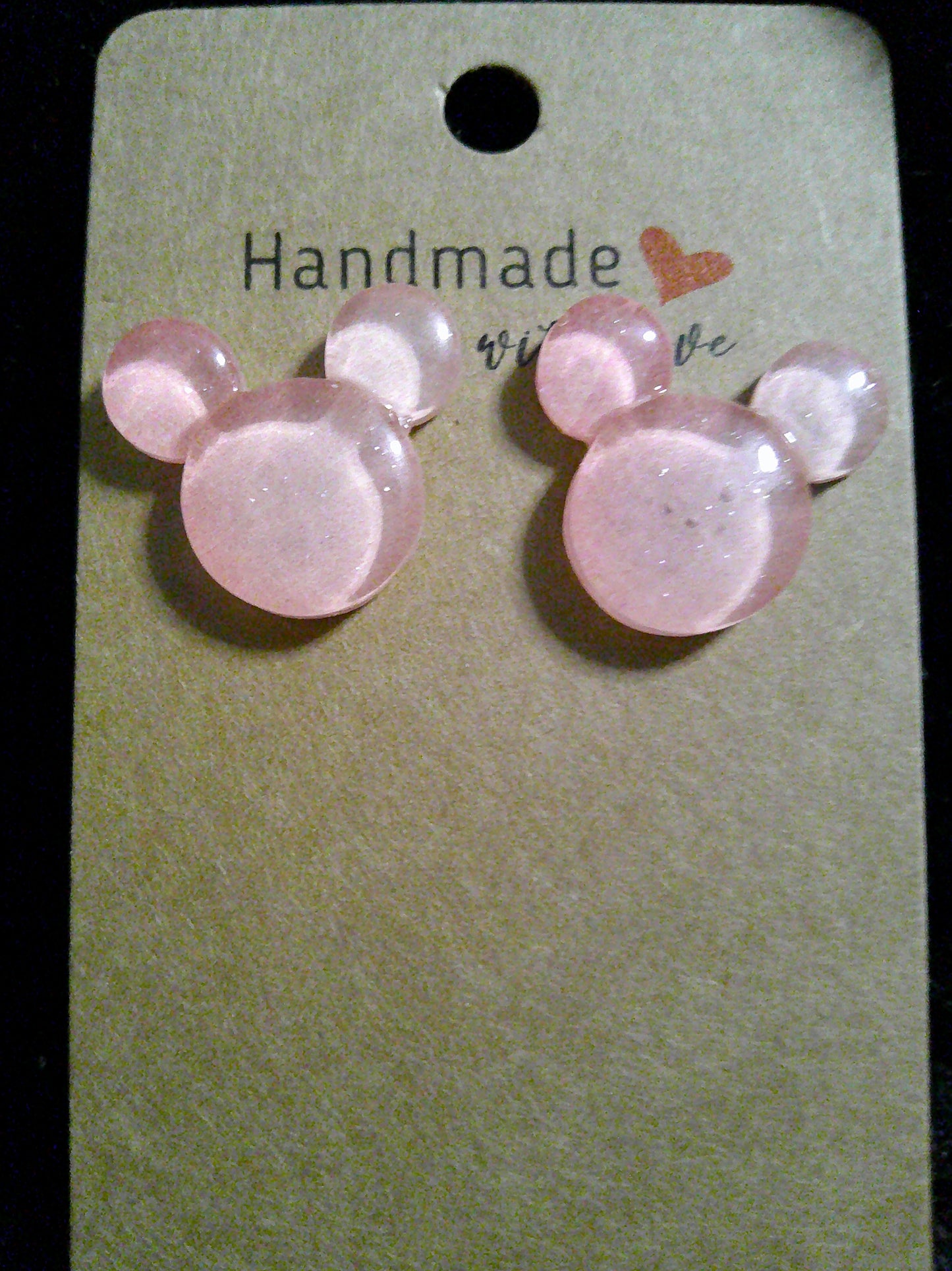 Peach mouse ears