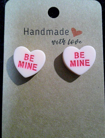 pink Be Mine heart