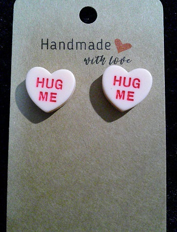 pink Hug Me heart