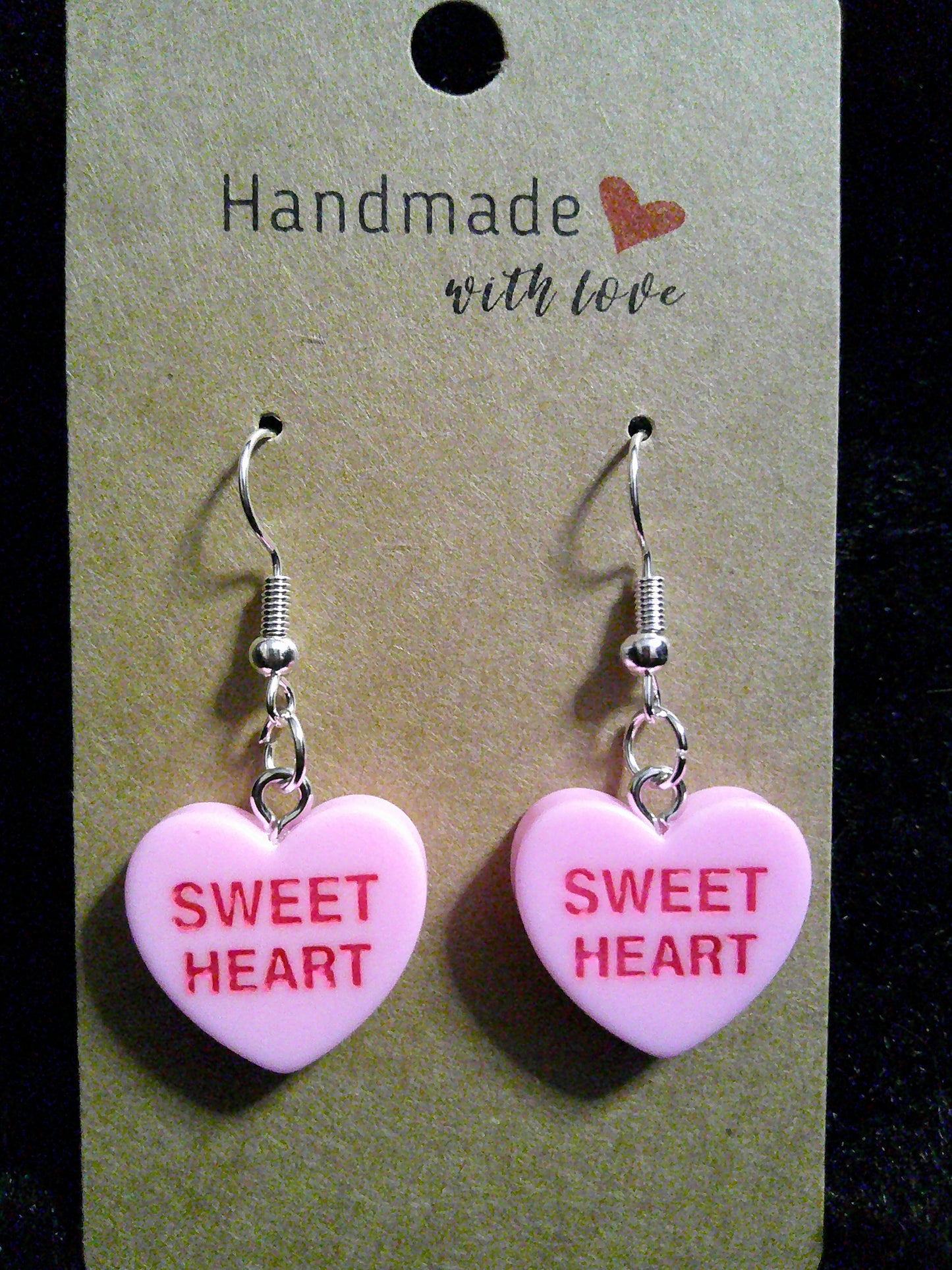 Pink sweetheart heart