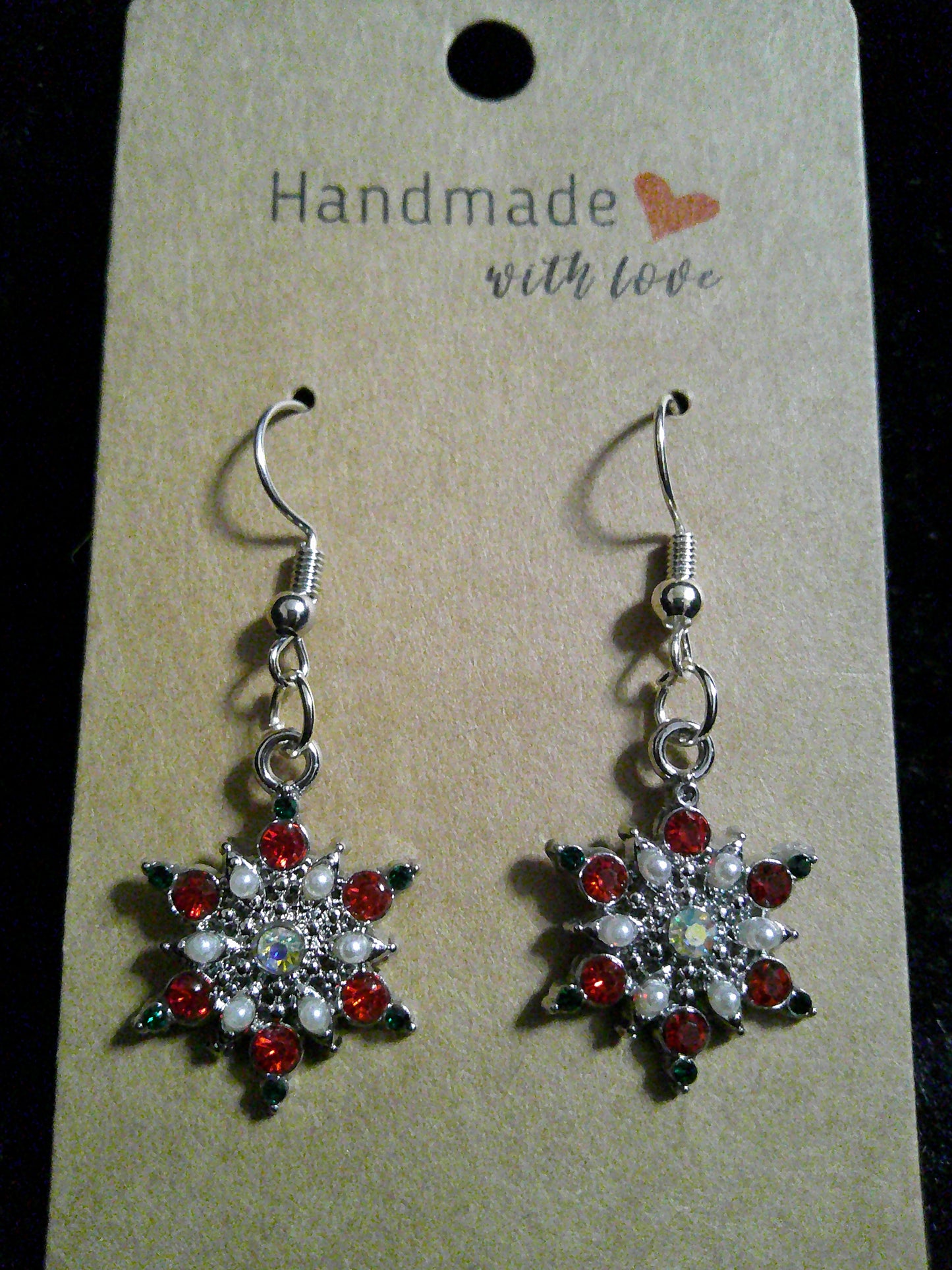 Red/green snowflake