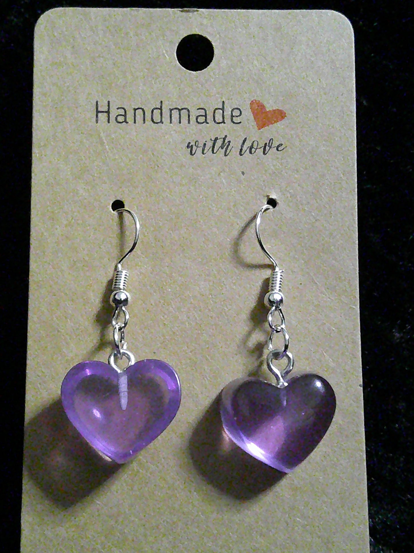 Purple thick heart