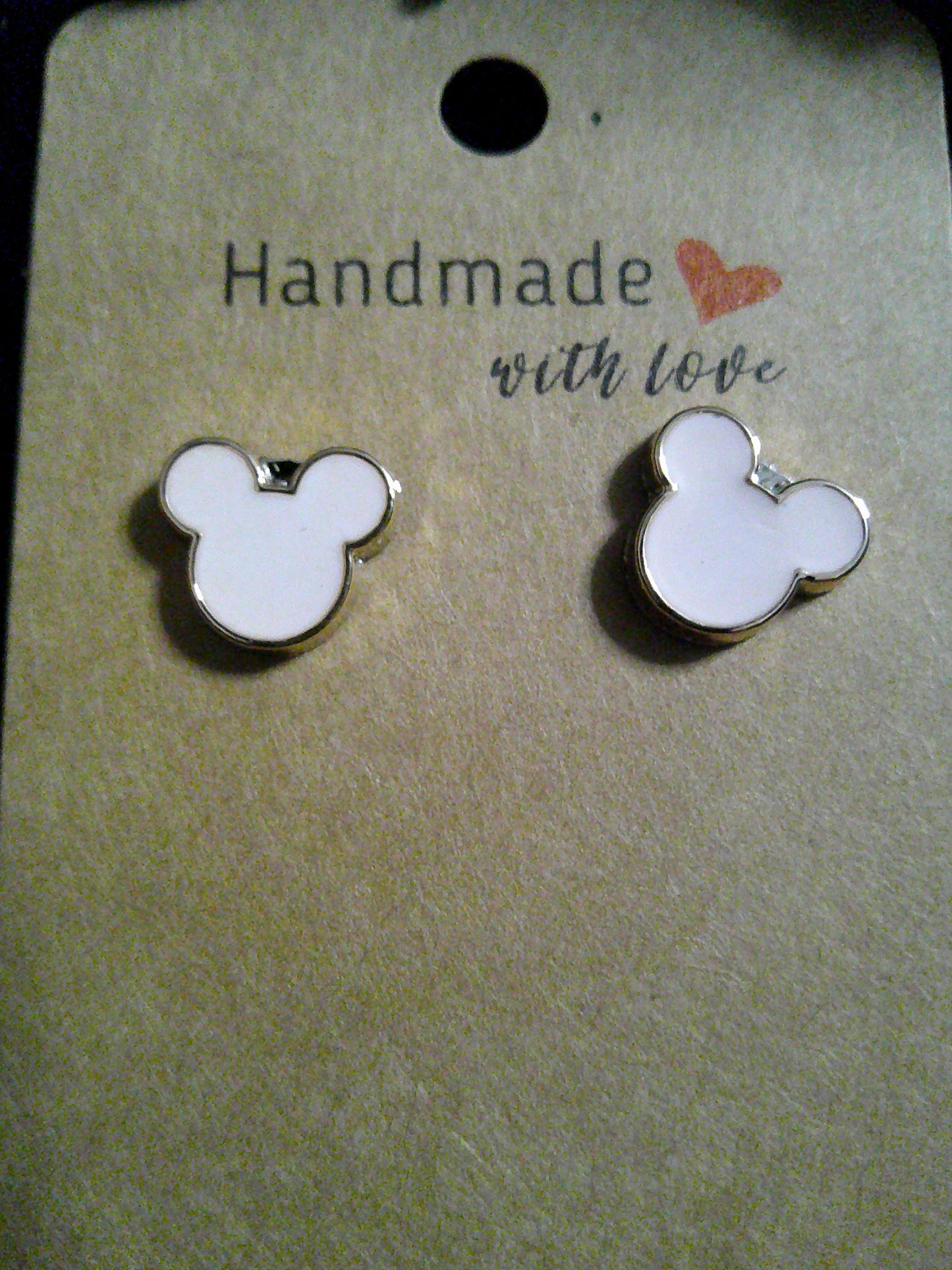 White mouse ears