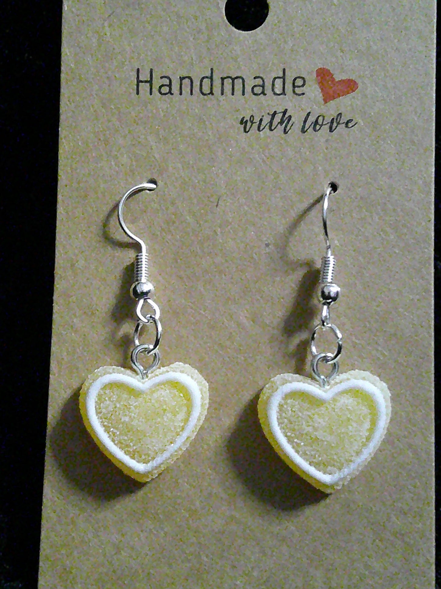 Sugar yellow heart